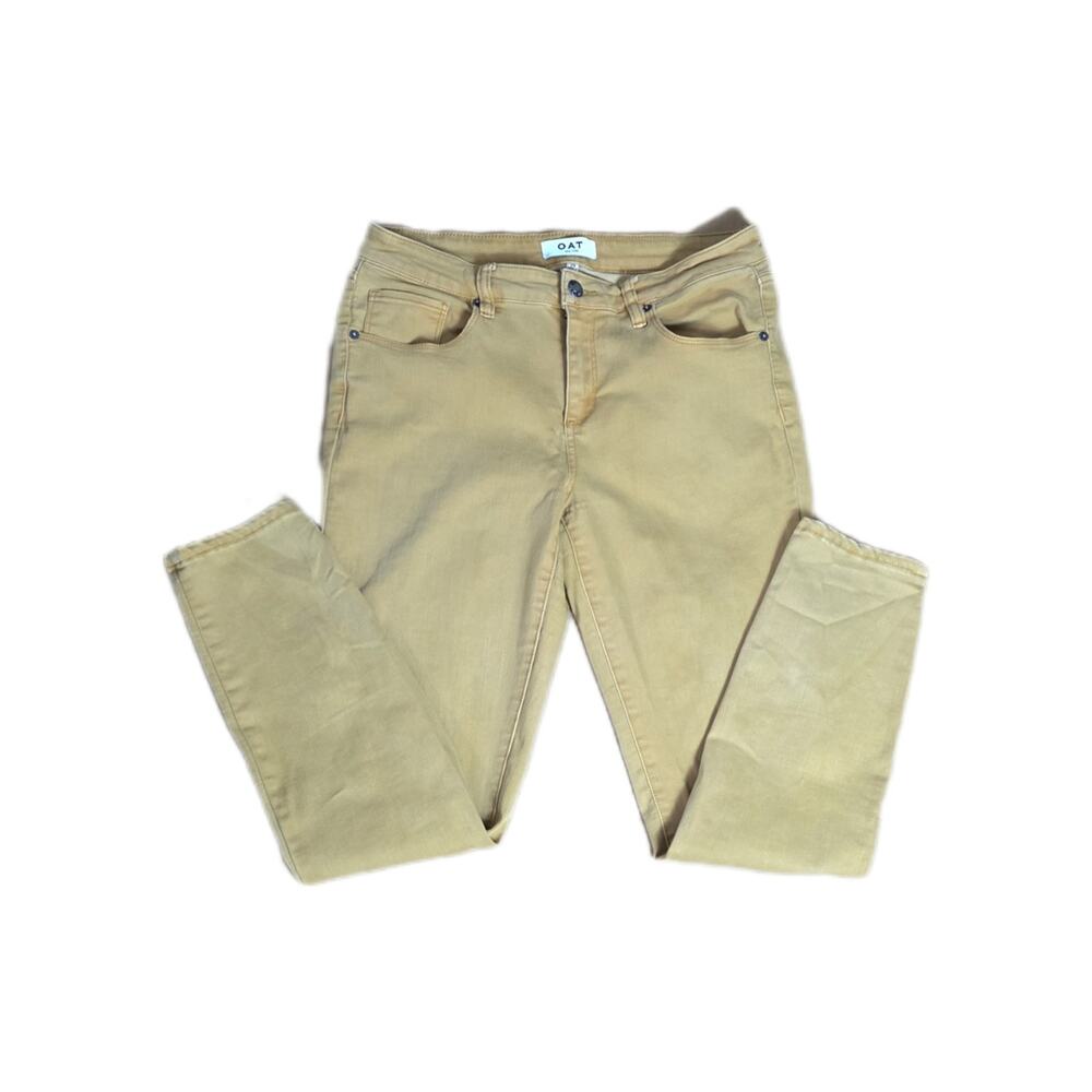 Oat New York Yellow Skinny Jeans